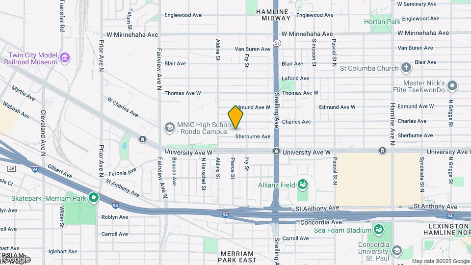 1665 Sherburne Ave, Unit 4 Map and Location Details