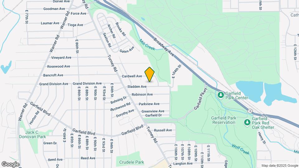 9909 Sladden Ave-Unit -2/UP Map and Location Details