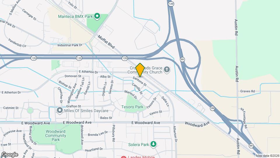 1369 Santona St Map and Location Details