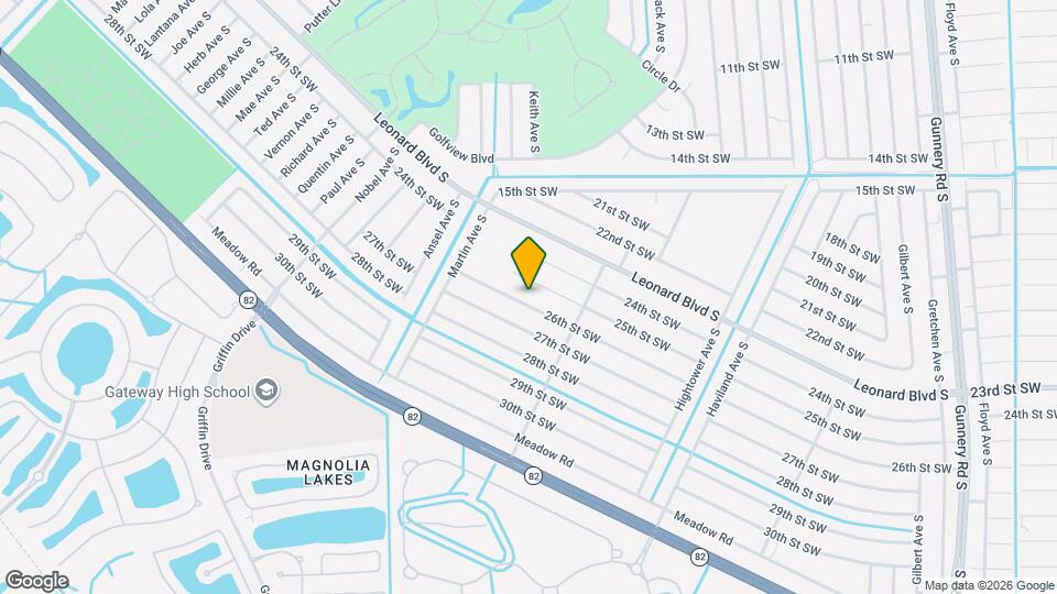 4724 26th St SW Map and Location Details