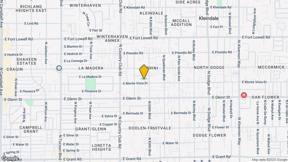 3241-3243 E Monte Vista Dr Map and Location Details