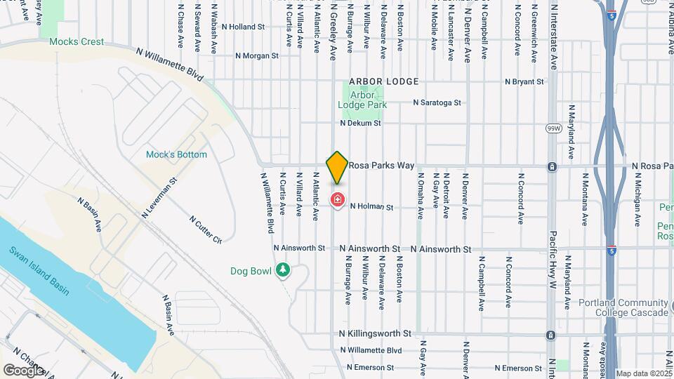 6342 N Greeley Ave, Unit A Map and Location Details
