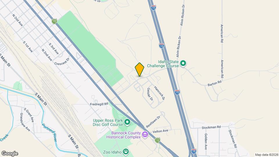 960 Barton Rd Map and Location Details