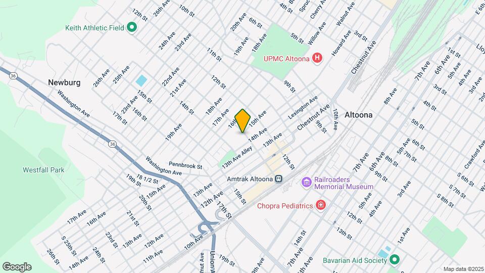 1409 13th St Map and Location Details