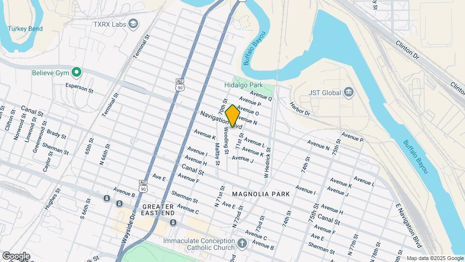 7033 Avenue L Mapa y Detalles de la Ubicación