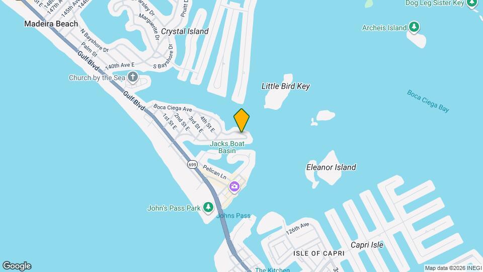 13006 Boca Ciega Ave Map and Location Details
