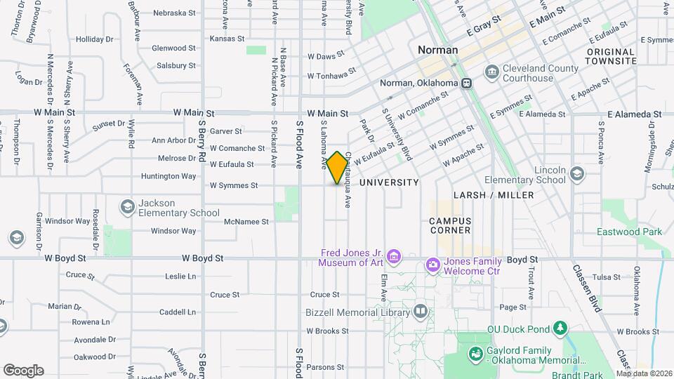 714 W Symmes St, Unit 714 Map and Location Details