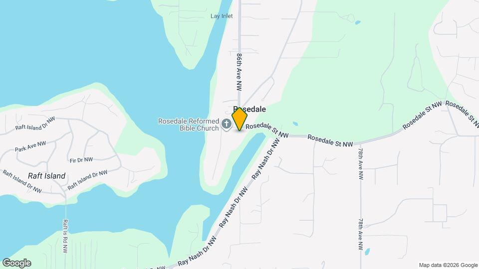 8520 Rosedale St NW Map and Location Details