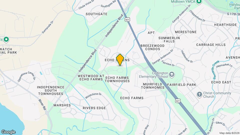 972 Coosaw Pl Map and Location Details