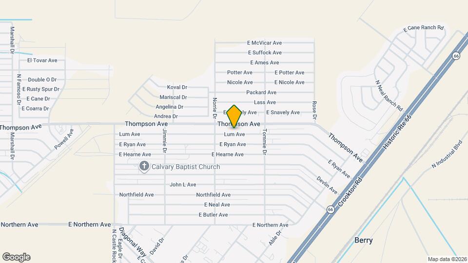 3795 Lum Ave Map and Location Details