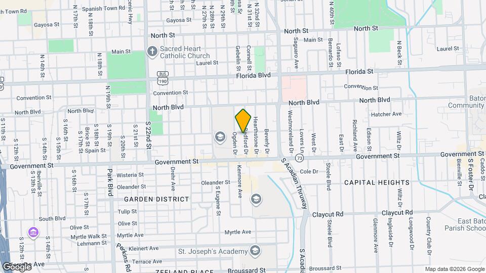 314 Bedford Dr Mapa y Detalles de la Ubicación