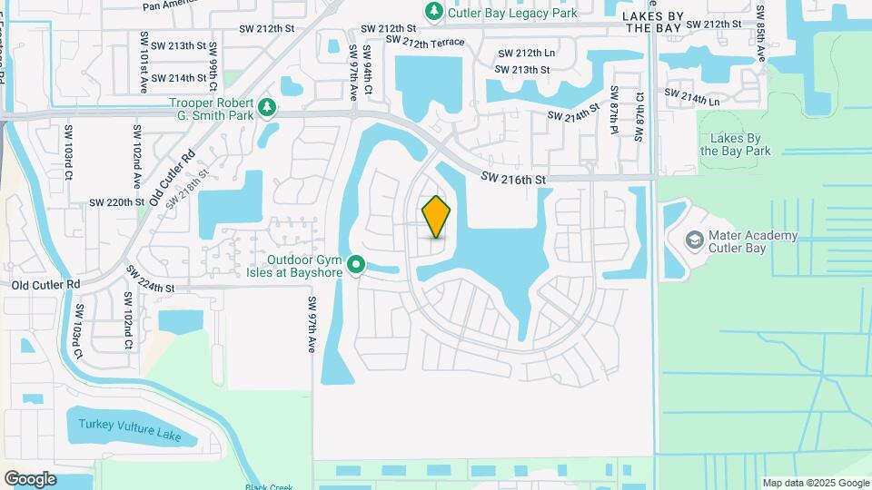 22213 SW 93rd Ct Map and Location Details