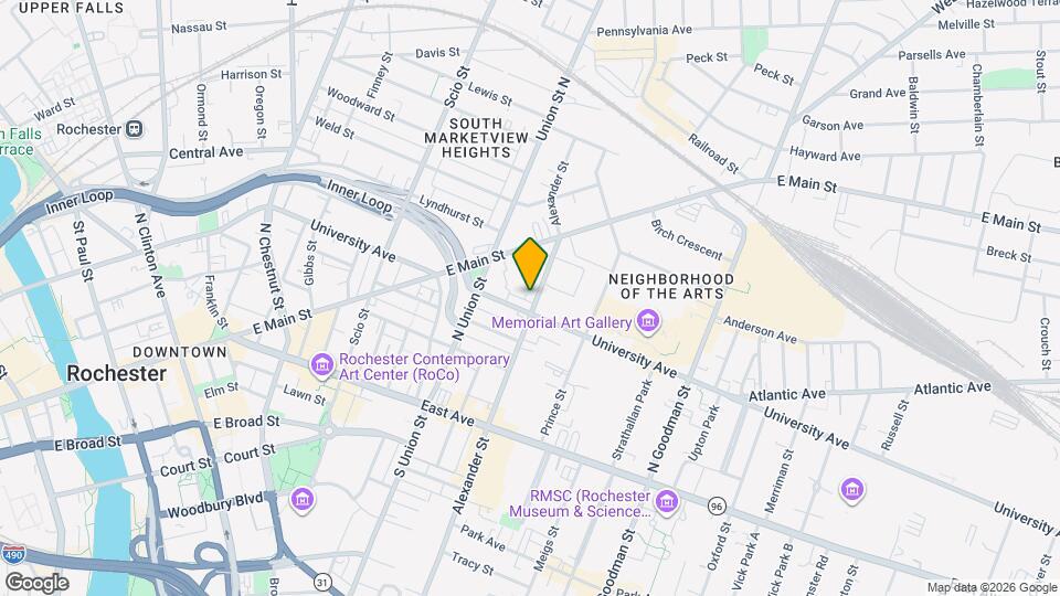395 Alexander St Map and Location Details