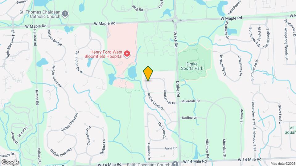 6895 Indian Creek Dr Map and Location Details