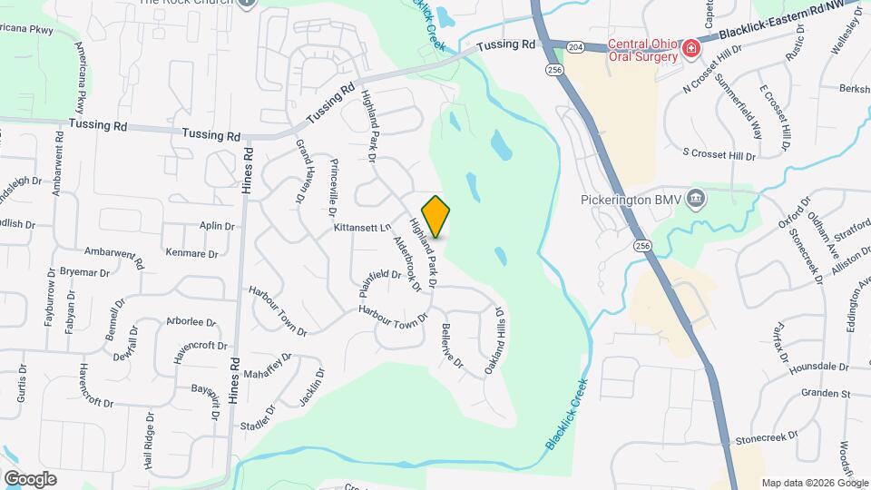 3084 Highland Park Dr Map and Location Details