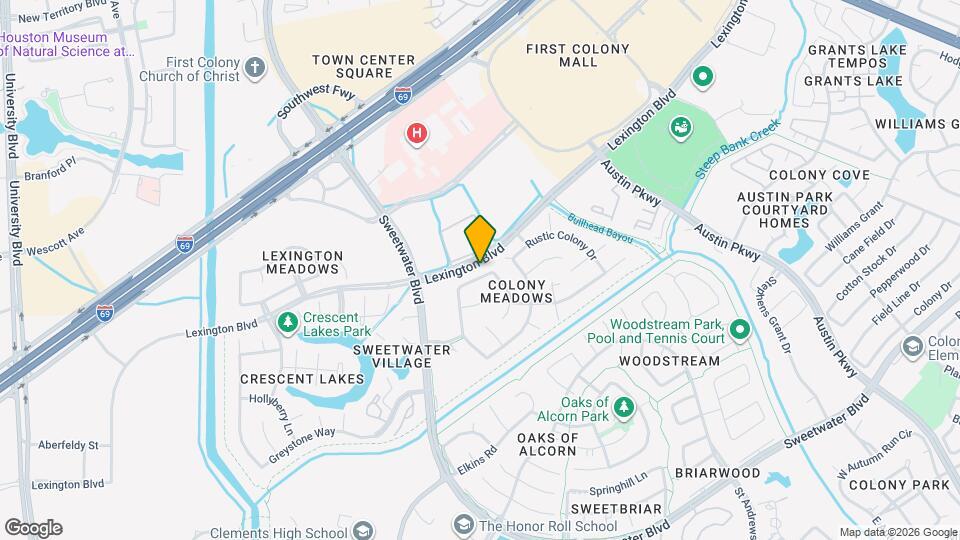 16910 Ascot Meadow Dr Map and Location Details