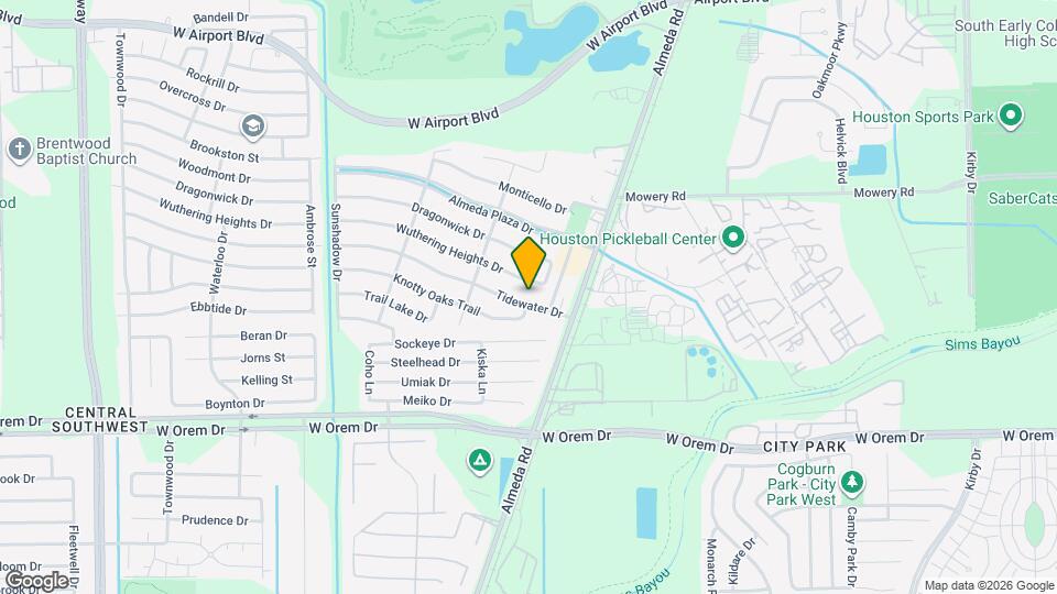 2634 Tidewater Dr Map and Location Details