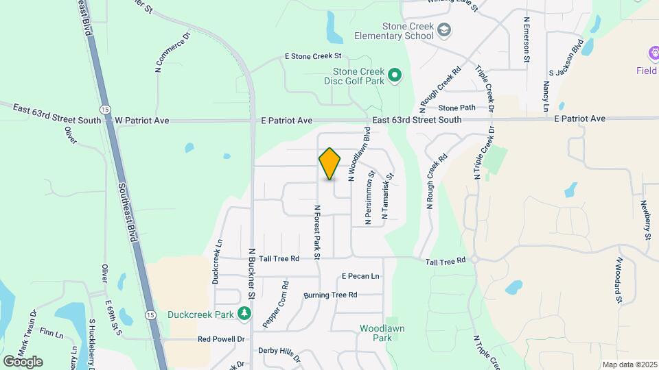 2459 N Button Bush Cir Map and Location Details