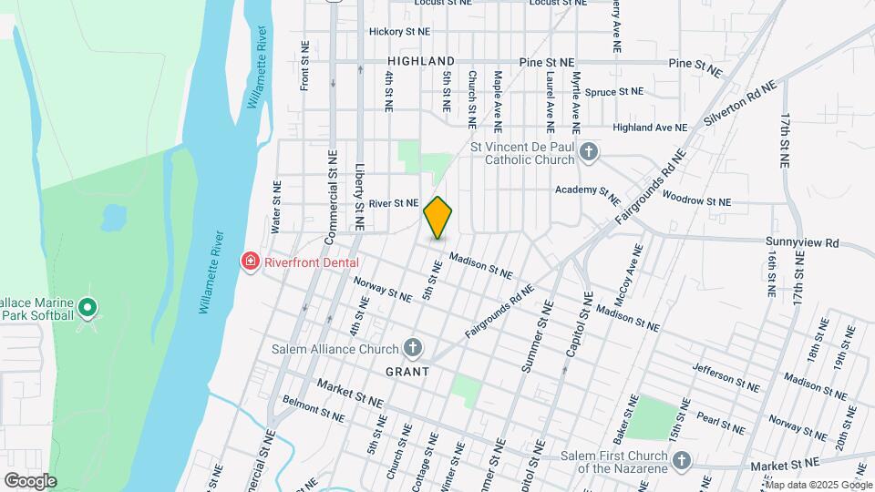 1815 5th St NE Map and Location Details
