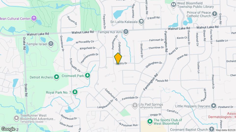 5231 Bantry Dr Map and Location Details