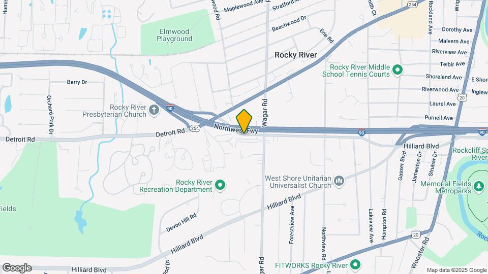 21017 Westway Dr Map and Location Details
