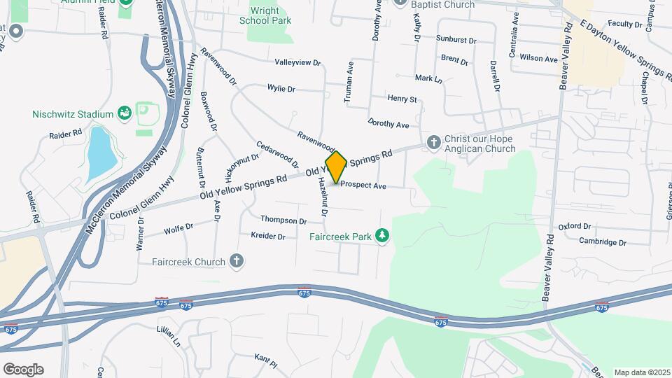 2841 Prospect Ave Map and Location Details