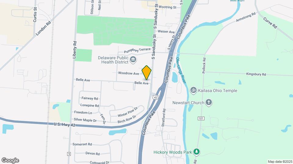 16 Belle Ave Map and Location Details