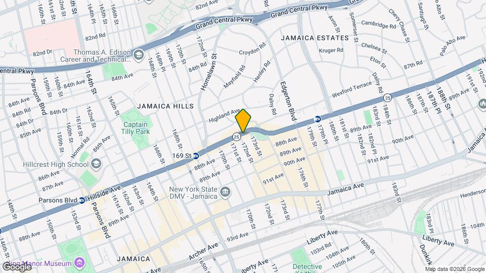 17202 Hillside Ave Mapa y Detalles de la Ubicación