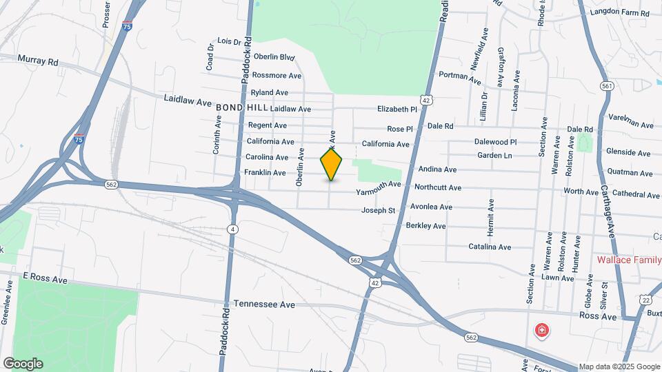 1500 Yarmouth Ave Map and Location Details