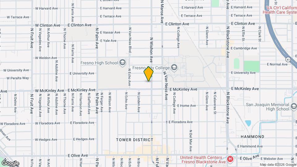 734 E Peralta Wy Map and Location Details