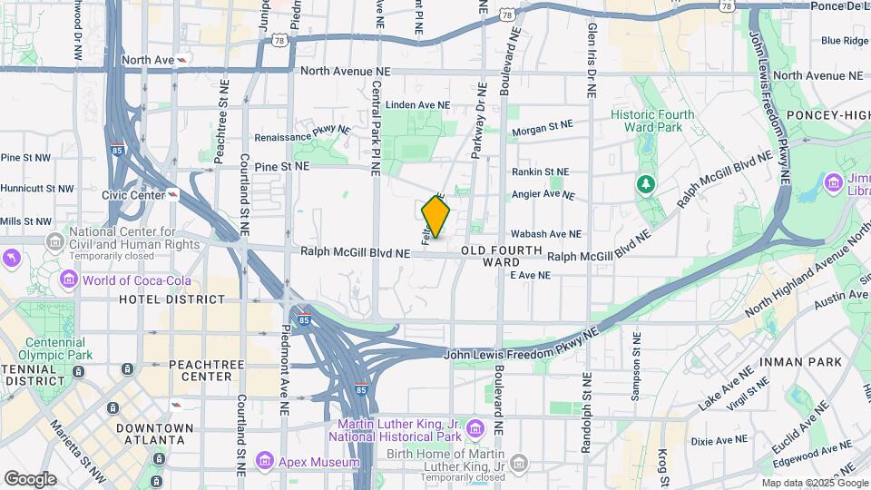 Central City Condominium Map and Location Details