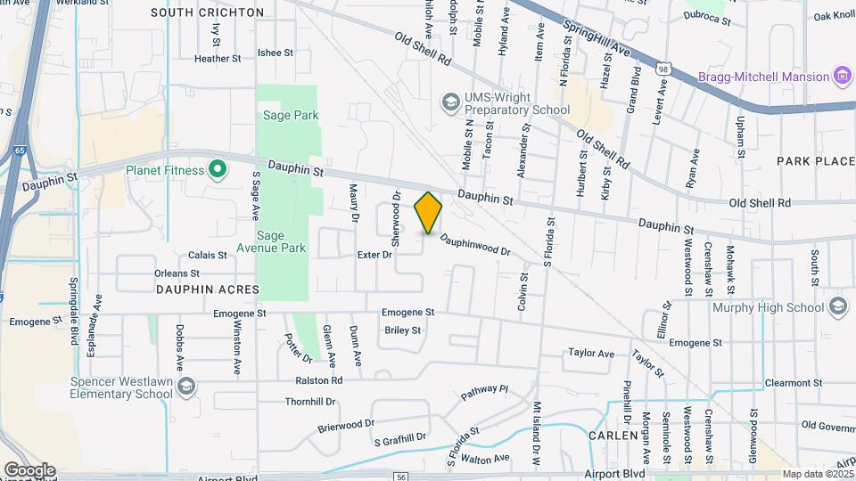 35 E Chadwick Dr Map and Location Details