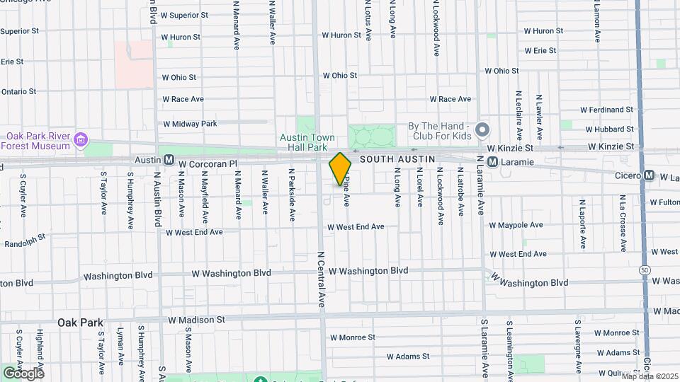 300 N Pine Ave Map and Location Details