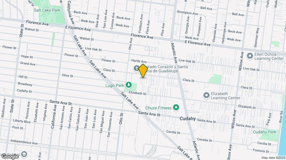 4300 Clara St Map and Location Details