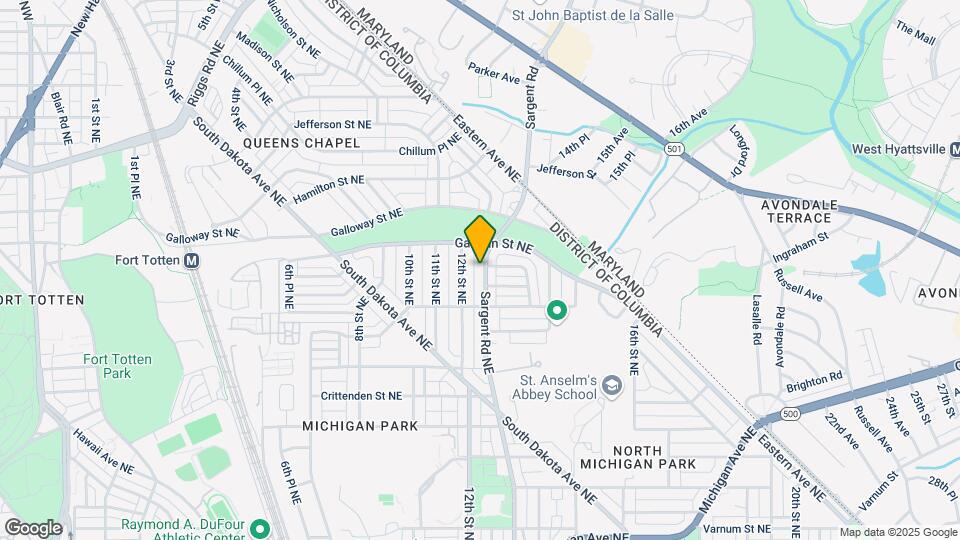 5032 Sargent Rd NE Map and Location Details
