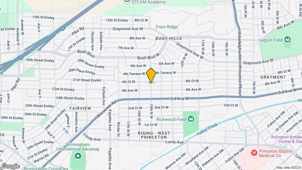 3010 15th St W Map and Location Details