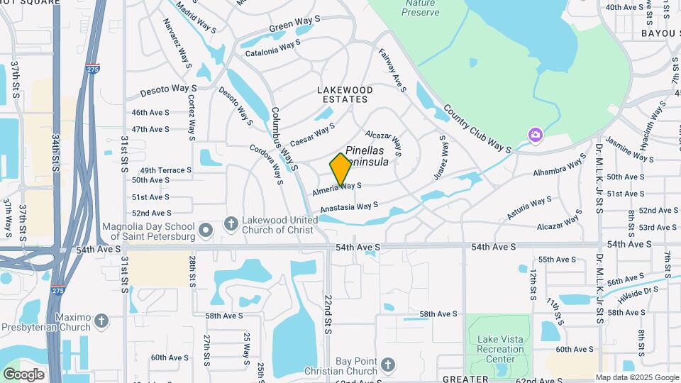 2124 Almeria Way S Map and Location Details