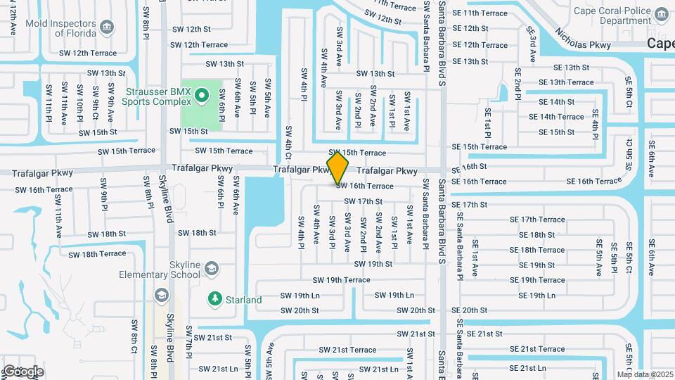 308 SW 16th Terrace Map and Location Details