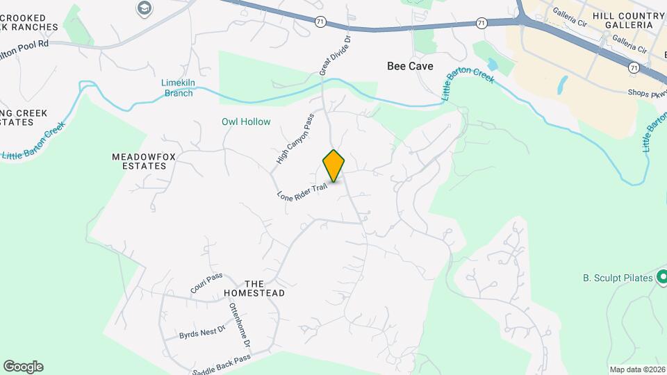 13301 Lone Rider Trail Map and Location Details