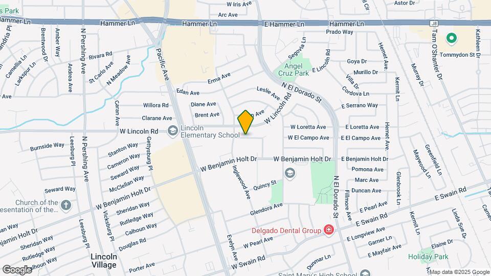 423 Felton Way Mapa y Detalles de la Ubicación