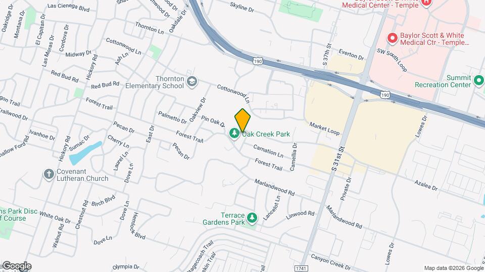 3402 Azalea Dr Map and Location Details