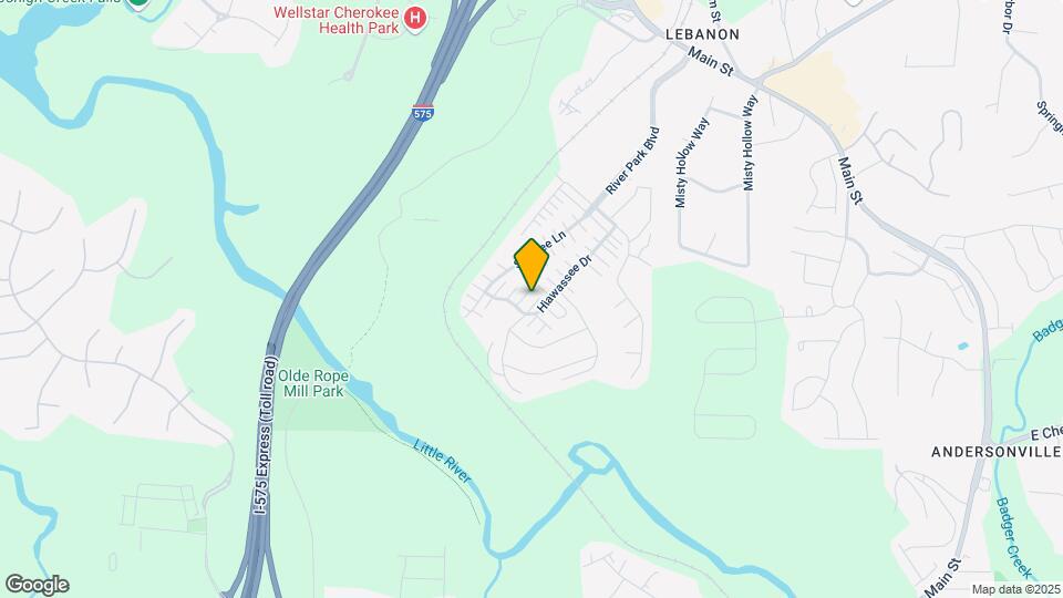 284 Hiawassee Dr Map and Location Details