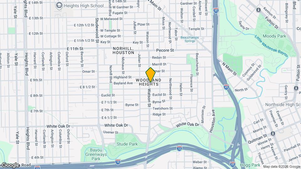 730 Bayland Ave Mapa y Detalles de la Ubicación