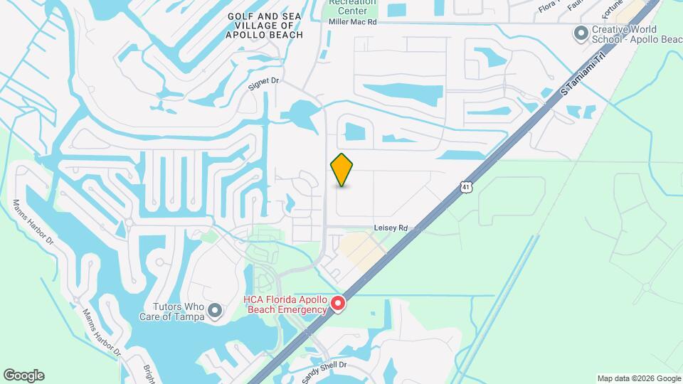 345 Mangrove Manor Dr Map and Location Details