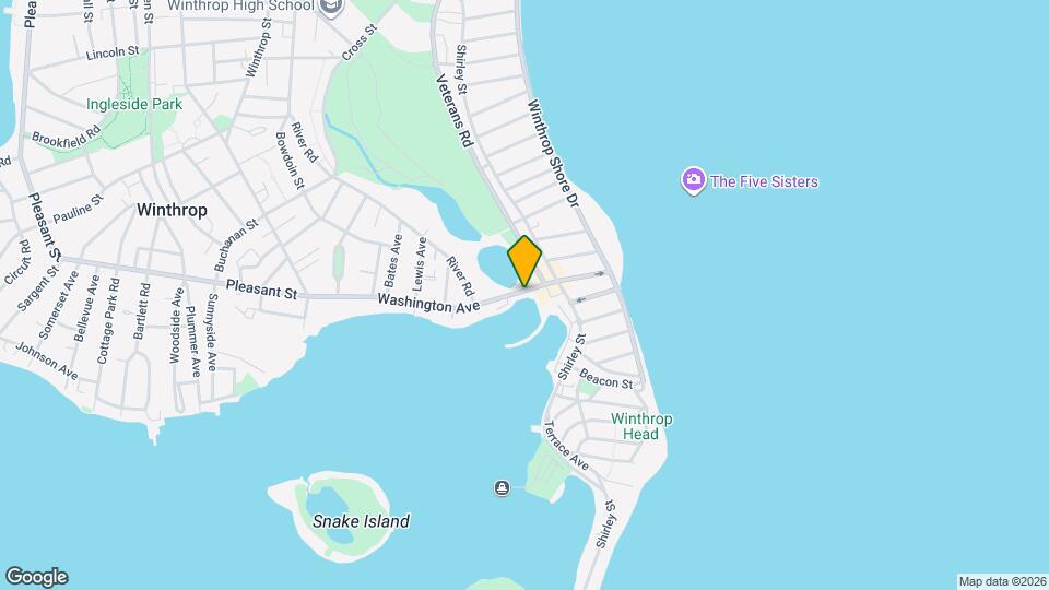 235 Washington Ave Map and Location Details