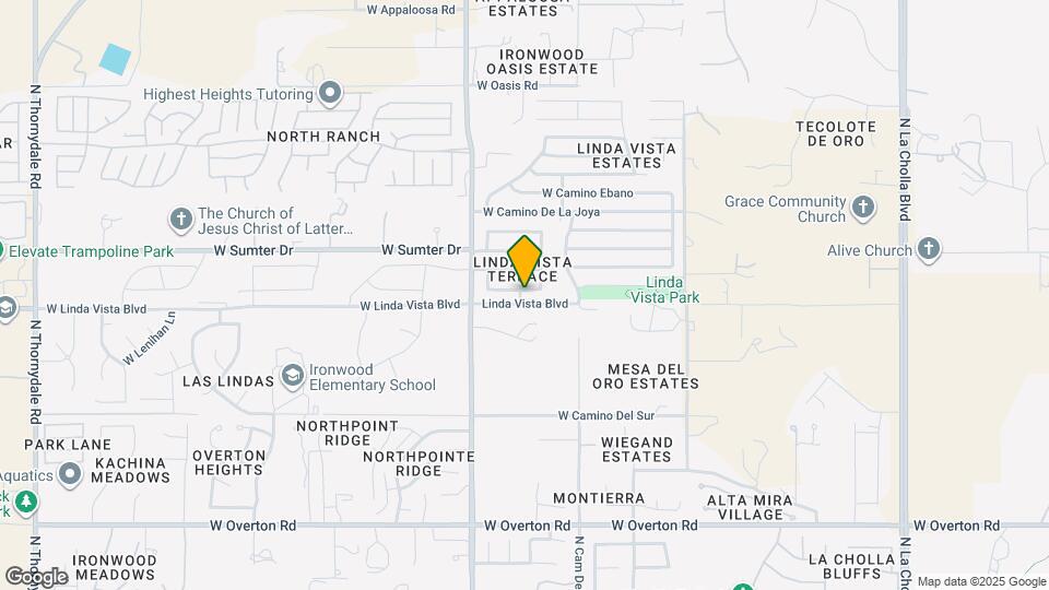 2791 W Redmond Dr Map and Location Details