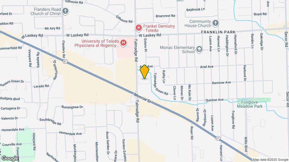 4648 Talmadge Rd Map and Location Details