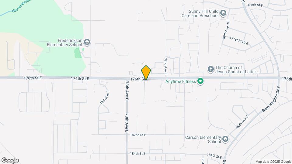 17603 79th Ave Ct E Map and Location Details