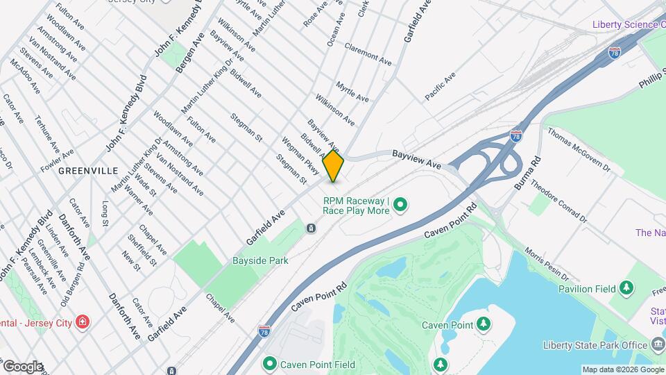 13 Skyline Dr, Unit 3 BR Apt Map and Location Details