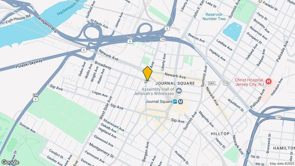 166 Van Reipen Ave Mapa y Detalles de la Ubicación